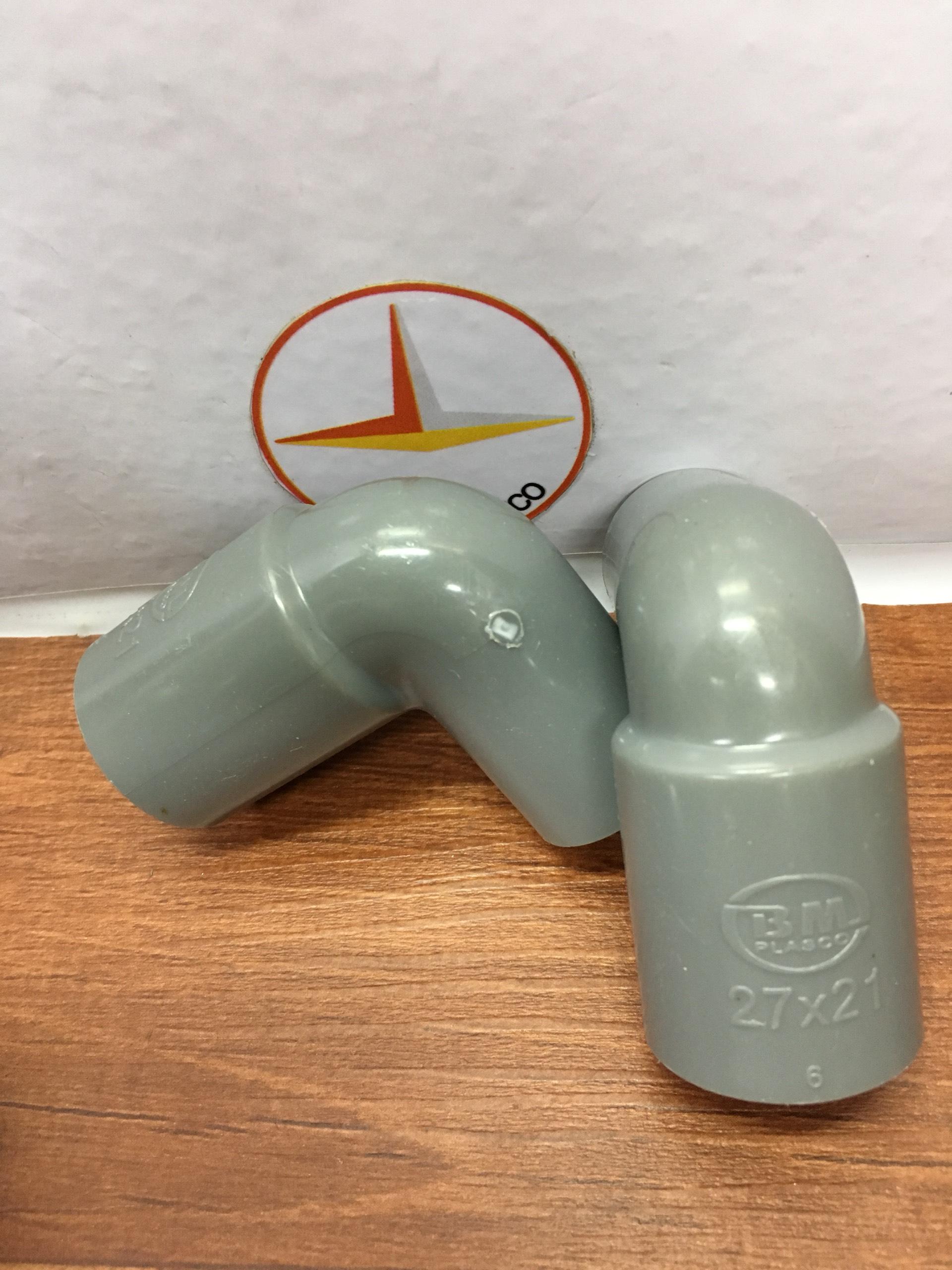 Co PVC  phi 27 giảm 21 Bình Minh( 10 cái )