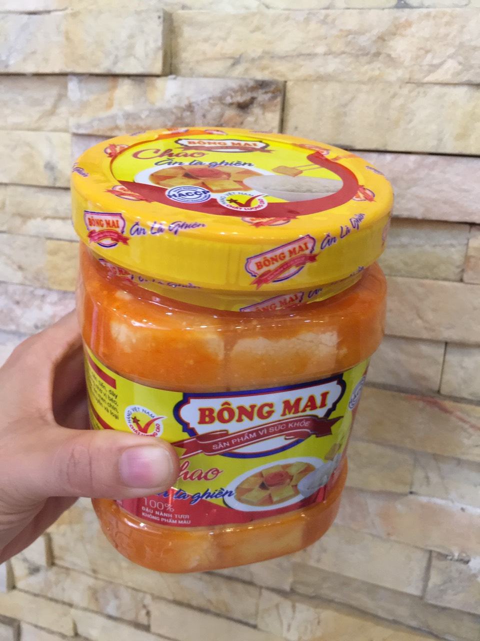 CHAO CHAY BÔNG MAI 370 GRAM