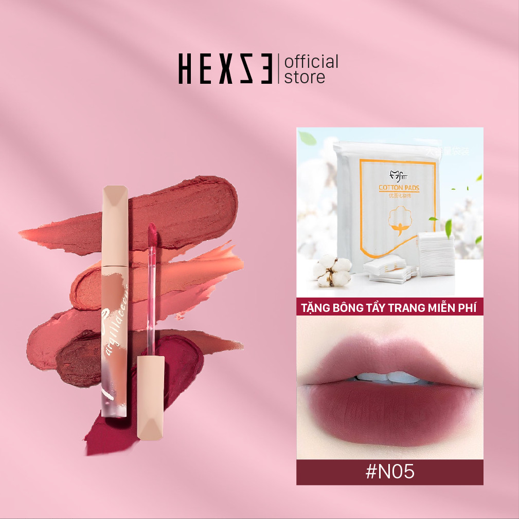 Son kem HEXZE MATTE LIP MUD