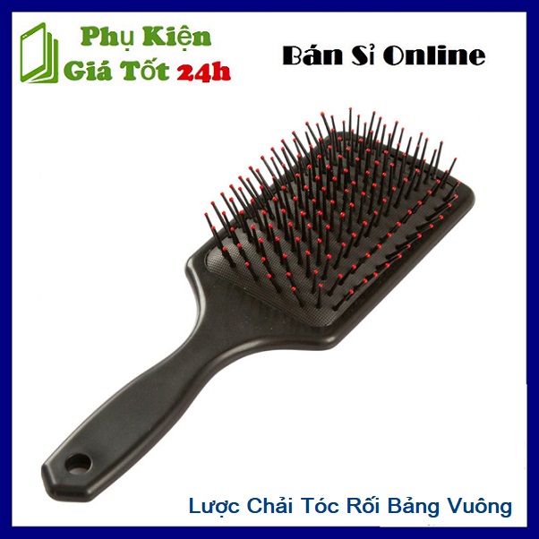 ⚡ Siêu Tiên Dụng ⚡ Lược Chải Tóc Rối - Lược Bàn Chải Tóc Xoăn Dáng Vuông ⚡