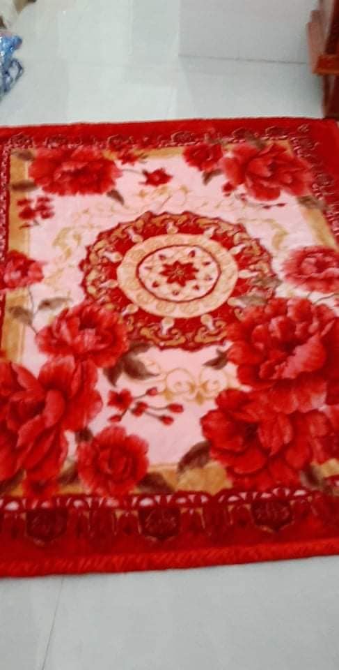 CHĂN NHUNG DÀY 2 LỚP 1M6 X 2M