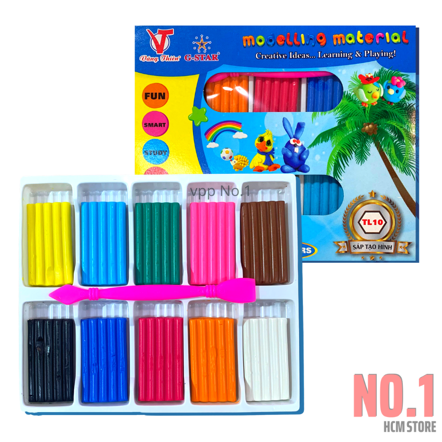 Đất Nặn Thái Lan 10 Màu Gstar TL10