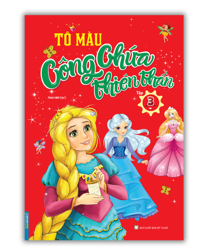 Tô màu công chúa thiên thần tập 3 - tái bản