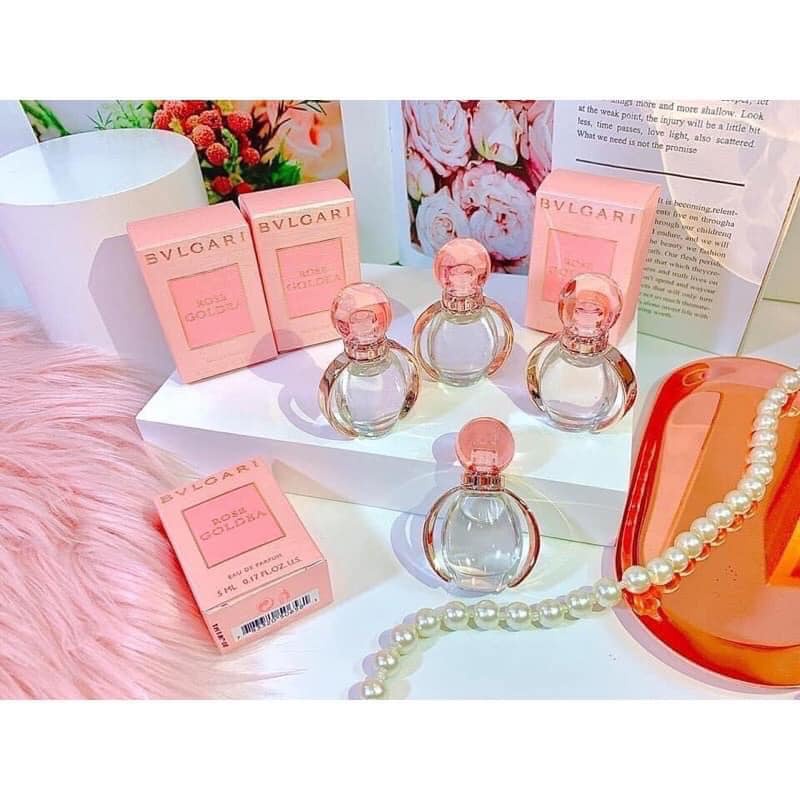 Nước Hoa Nữ Bvlgari Rose Goldea EDP, 5ml (Hàng Real)