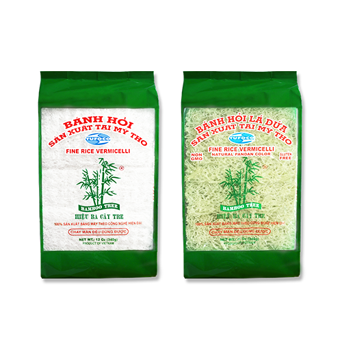 Bánh hỏi (sấy khô) 340g Ba Cây Tre, loại A ( chất lượng xuất khẩu) (bánh trắng / bánh lá dứa)