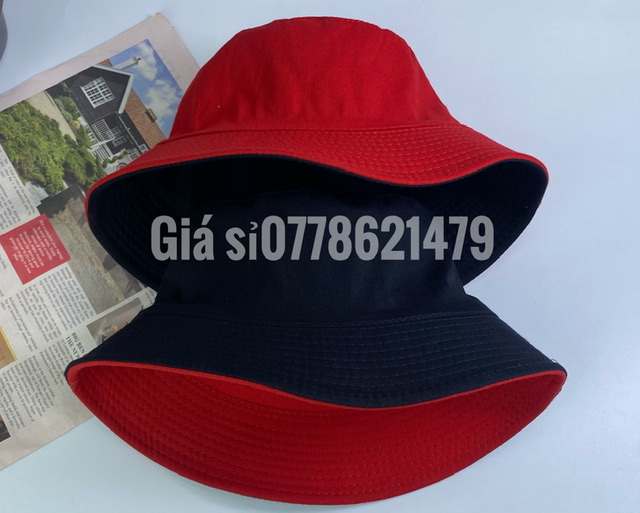 Mũ tai bèo - nón bucket nam nữ 2 mặt trơn cá tính thời trang trẻ