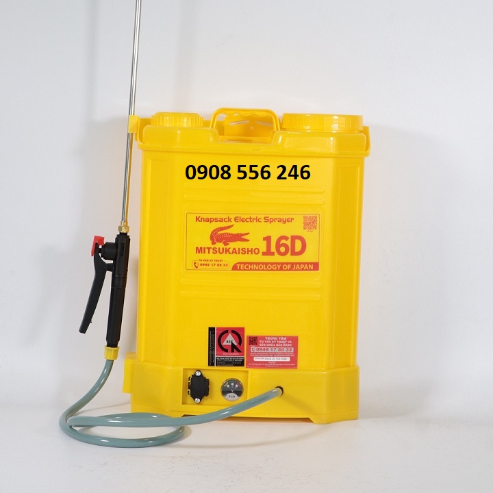 Bình Phun Xịt Dùng Điện Mitsukaisho 16D Thương Hiệu Nhật Bản