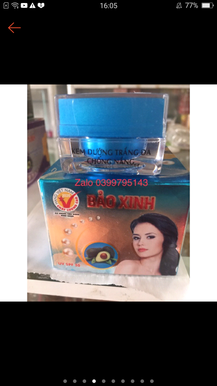 Kem bảo xinh đủ màu 10g
