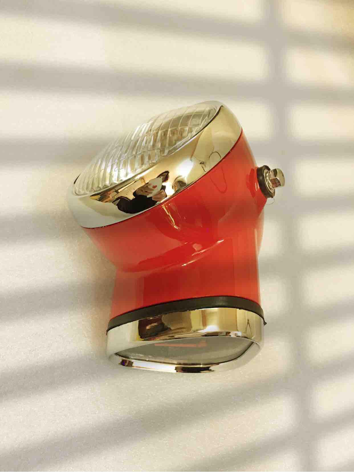 [HCM]Pha đèn và đồng hồ 67 màu đỏ zin