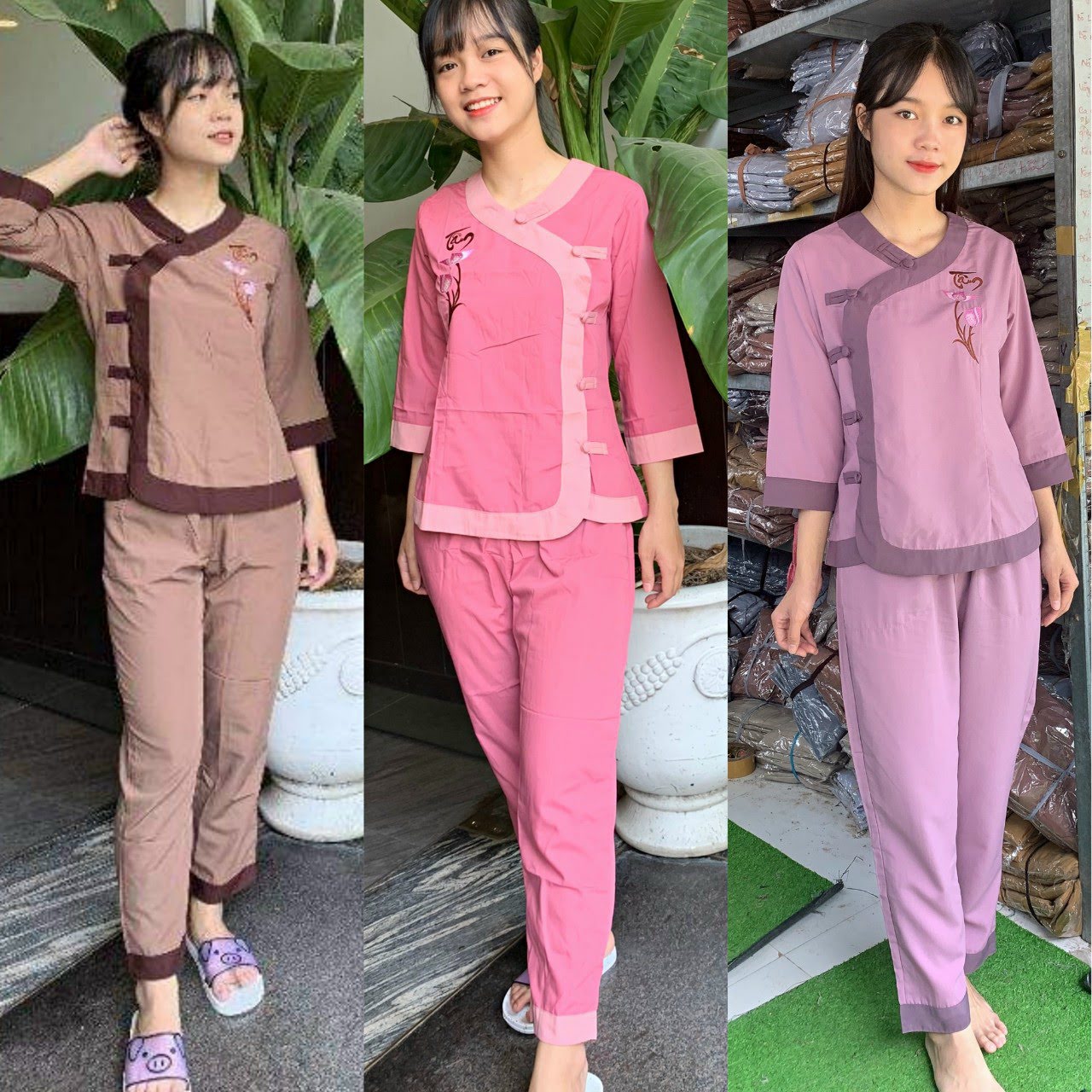 [HCM]ĐỒ LAM ĐI CHÙA NỮ MẪU TIM PHỐI