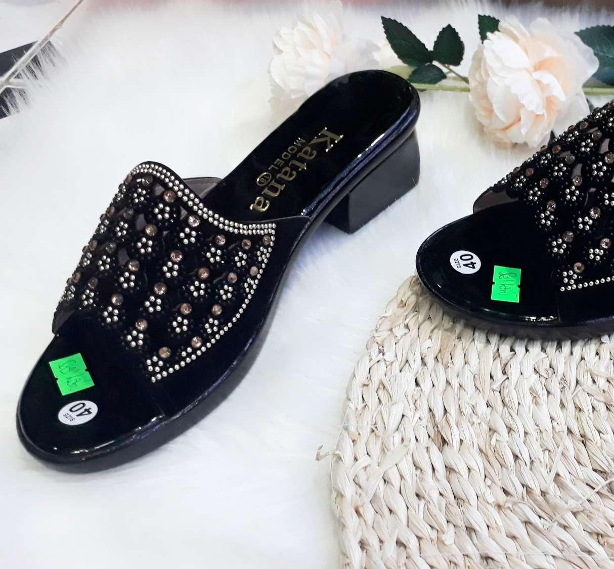 dép trung niên đính đá size 40-43