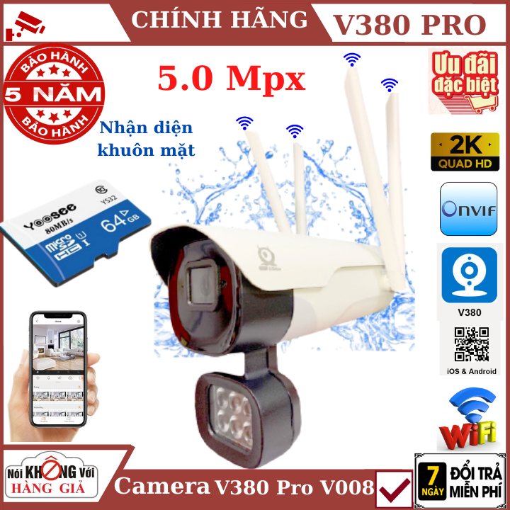 >> BÁO GIÁ (KÈM THẺ NHỚ 64GB,BẢO HÀNH 5 NĂM)CAMERA IP WIFI DAHUA RANGER PRO IPC-A26HP FULL HD 1920 X 1080P,CAMERA PTZ XOA | Shopee Lazada Sendo Tiki mới nhất 31 (Tùy Chọn Kèm thẻ nhớ 128GB - bảo hành 5 năm), Camera wifi ngoài trời 4 râu 5.0Mpx V380 Pro - V008 , Nhận diện khuôn mặt , cảnh báo chống trộm, chống nước ip65 , camera ip ngoài trời , camera chống nước , camera, camera V380 pro , v380