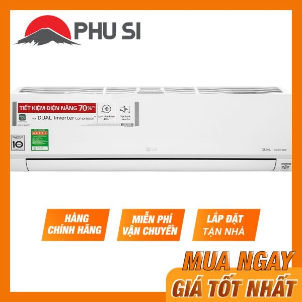 Bảng giá [MIỄN PHÍ CÔNG LẮP ĐẶT] - [Trả góp 0%]V13API1 - Máy lạnh LG Inverter 1.5 HP V13API1 - Hàng Chính Hãng