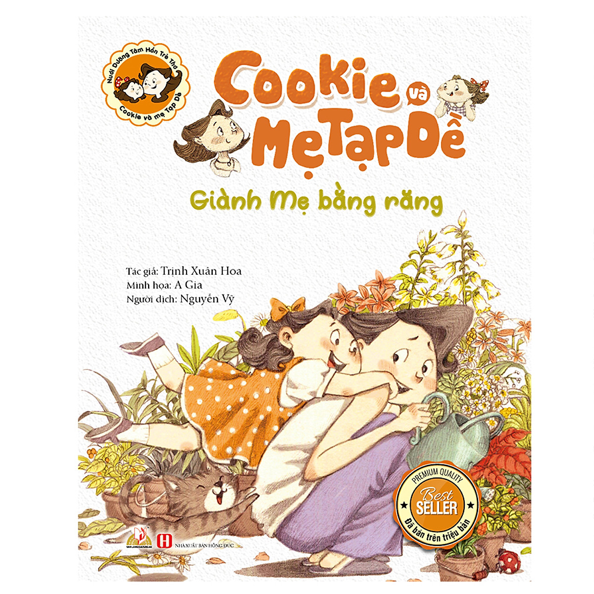 Sách - Bộ 10 Cuốn Sách Cookie Và Mẹ Tạp Dề-Vanlangbooks