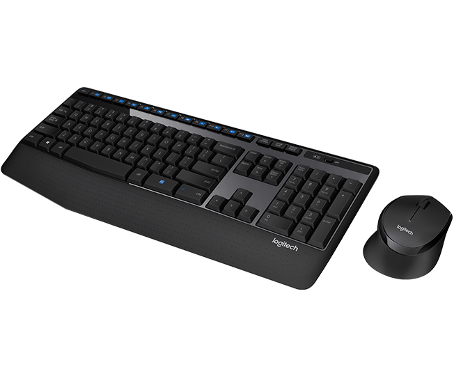 Bộ bàn phím và chuột không dây Logitech MK345