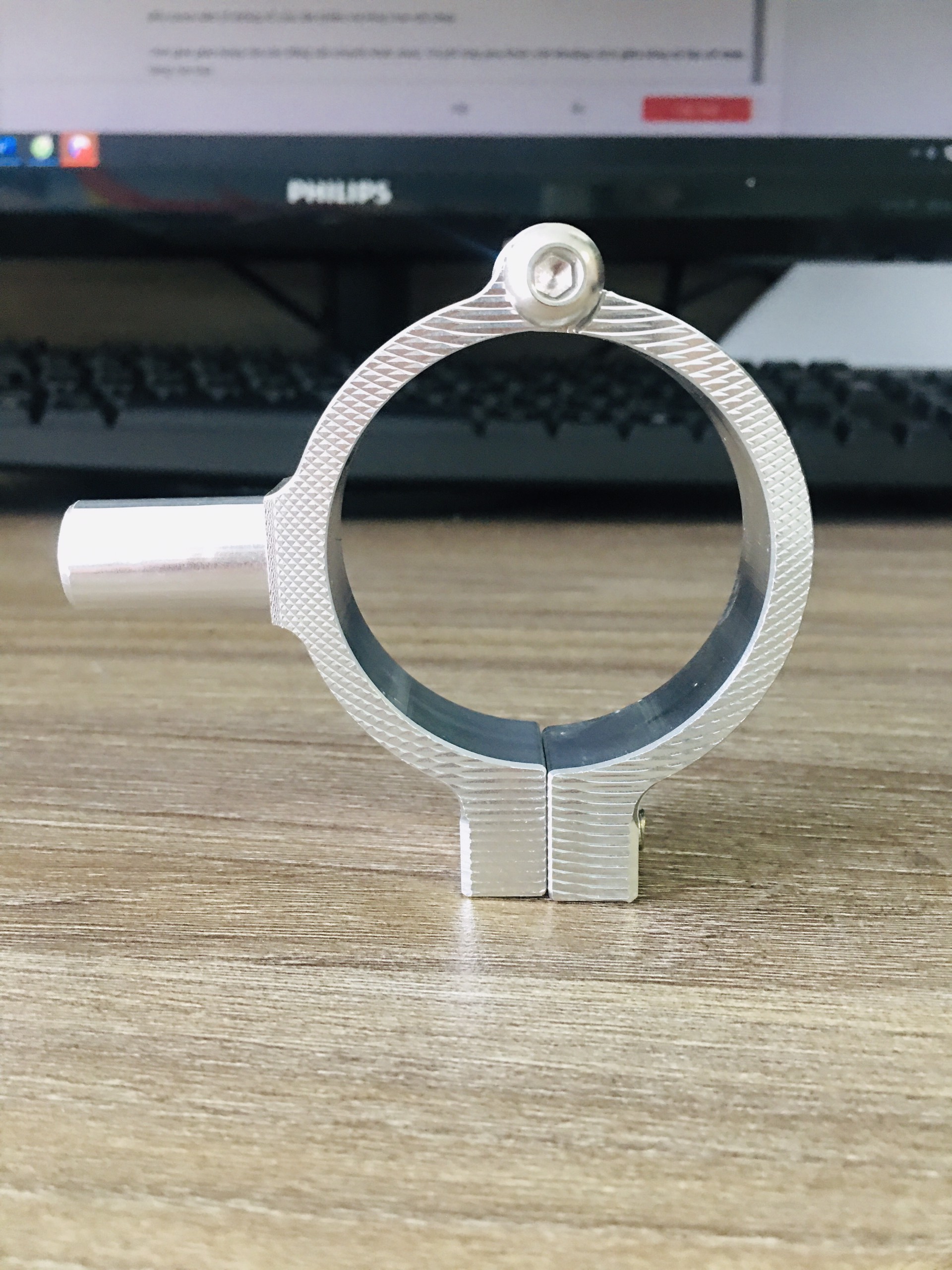 PÁT CNC_PÁT TRỢ LỰC SƯỜN gắn xe Wave,Dream