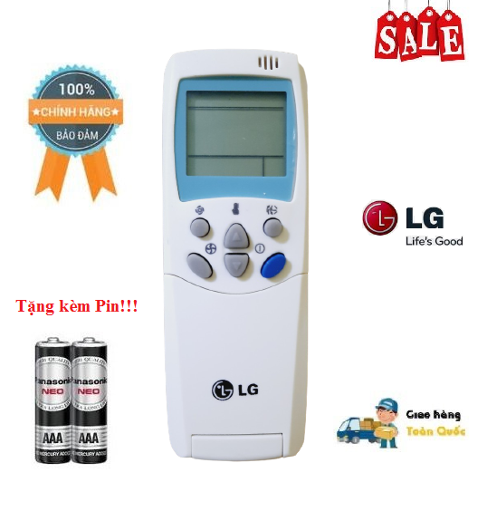 Remote Điều khiển điều hòa LG 1&2 chiều Inverter- Hàng chính hãng  mới 100% Tặng kèm Pin