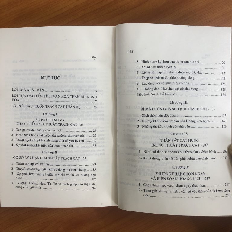 Bách khoa Thư Phong thủy Trạch Cát Thần Bí