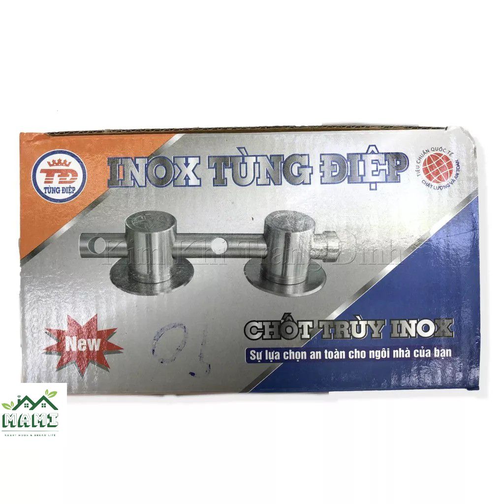 BỘ KHÓA TRÙY INOX 304 ĐẶC TO