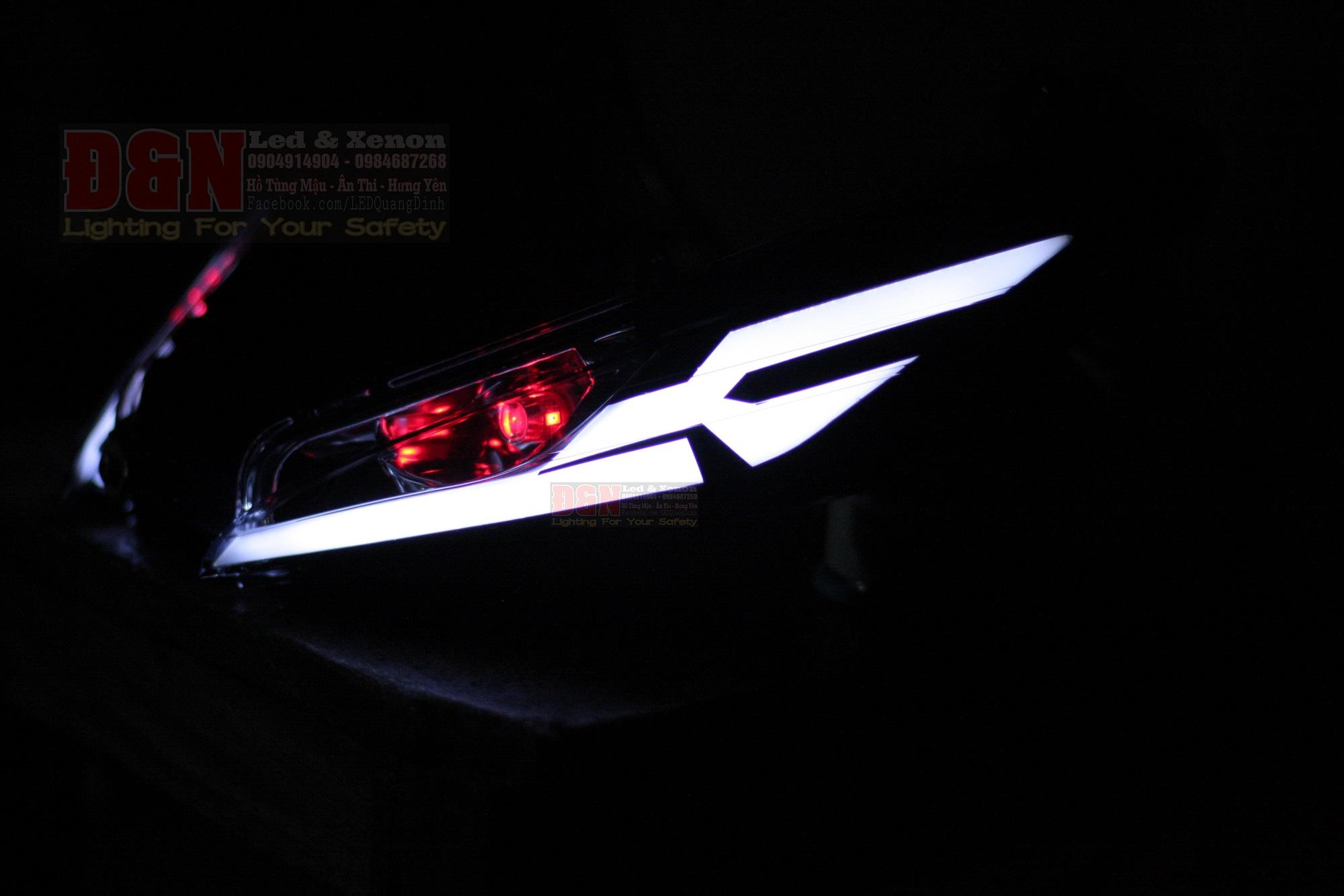 Exciter 135 LED Audi Mẫu Blade (Bao Gồm Cả Cụm Chóa Đèn)