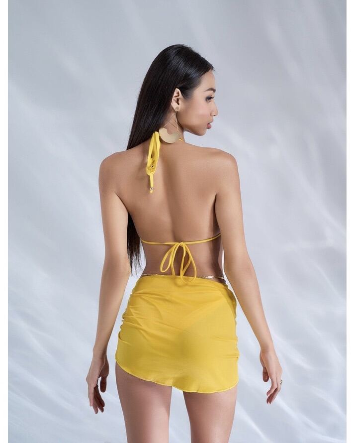 Khăn voan quấn bikini nhiều màu siêu đẹp.