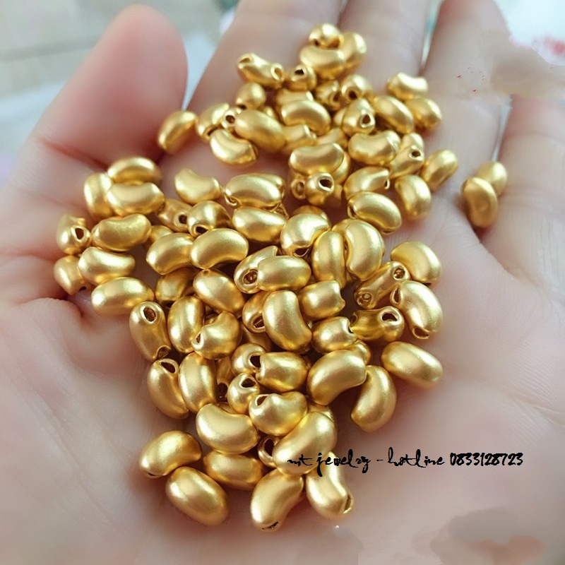 Charm hạt đậu vàng
