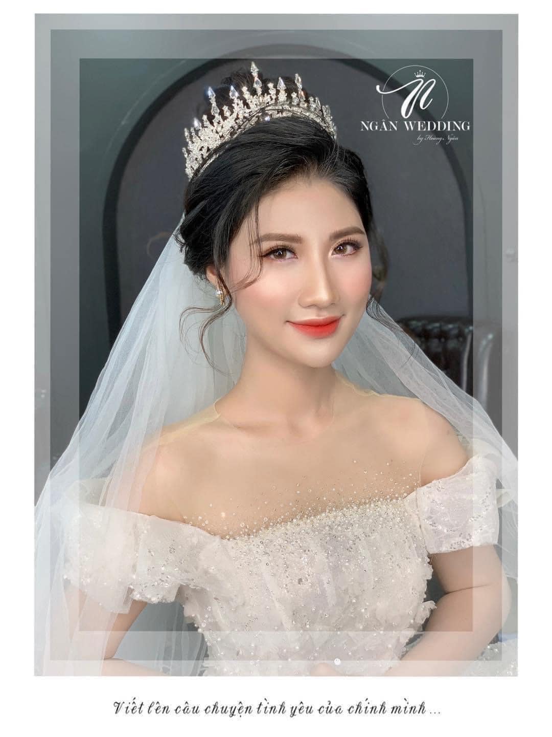Vương miện cô dâu ( mẫu VM022)