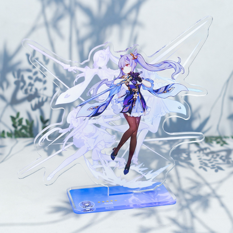 Mô hình standee Keqing trong game genshin impact
