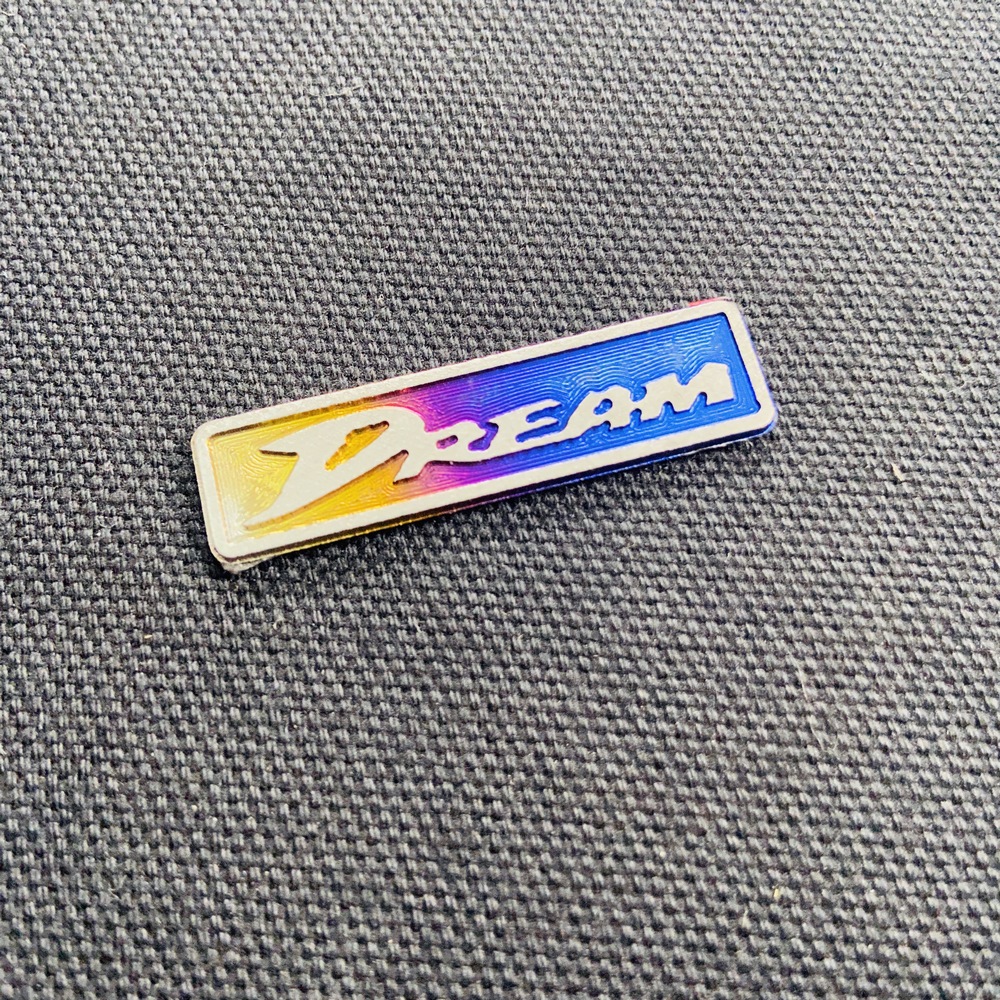 [HCM][CORONA TITAN 3D] TEM TITAN TRANG TRÍ XE DREAM 3D SẮC NÉT KEO 3M SIÊU DÍNH (1 TEM MINI)