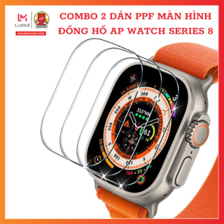 Combo 2 Miếng dán màn hình Ppf Dành Cho Đồng hồ thông minh AP Watch Series thumbnail
