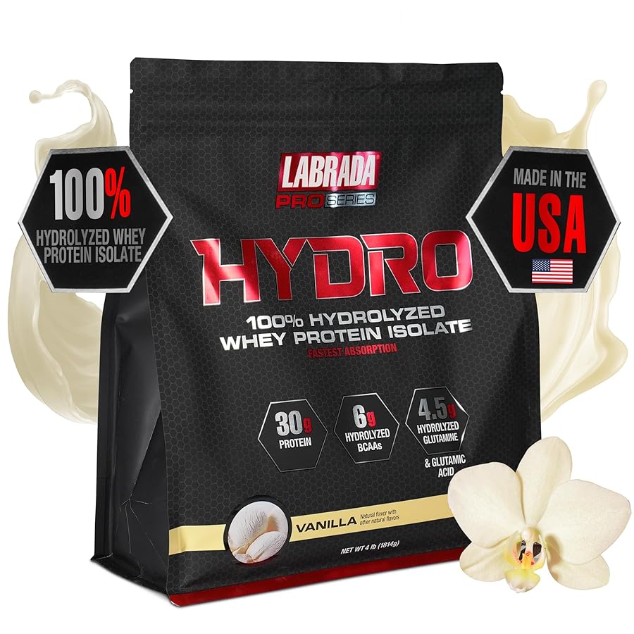 HYDRO WHEY – 100% Hydrolyzed Isolate Hổ trợ tăng cơ, 47 liều dùng.
