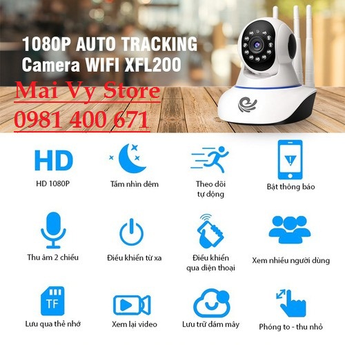 CAMERA 3 ANTEN CARECAM 2.0 XFL200 ( MÃ MỚI CC1021 )