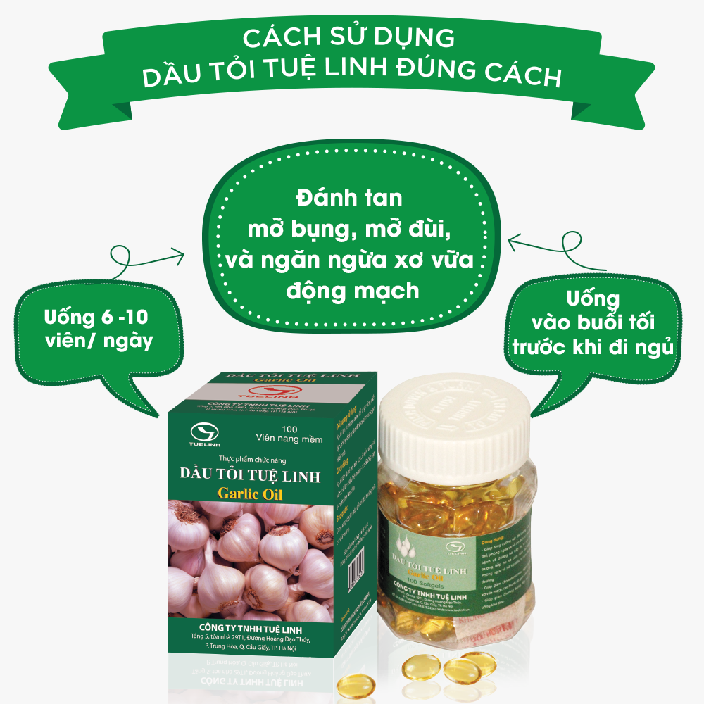 Dầu tỏi Tuệ Linh