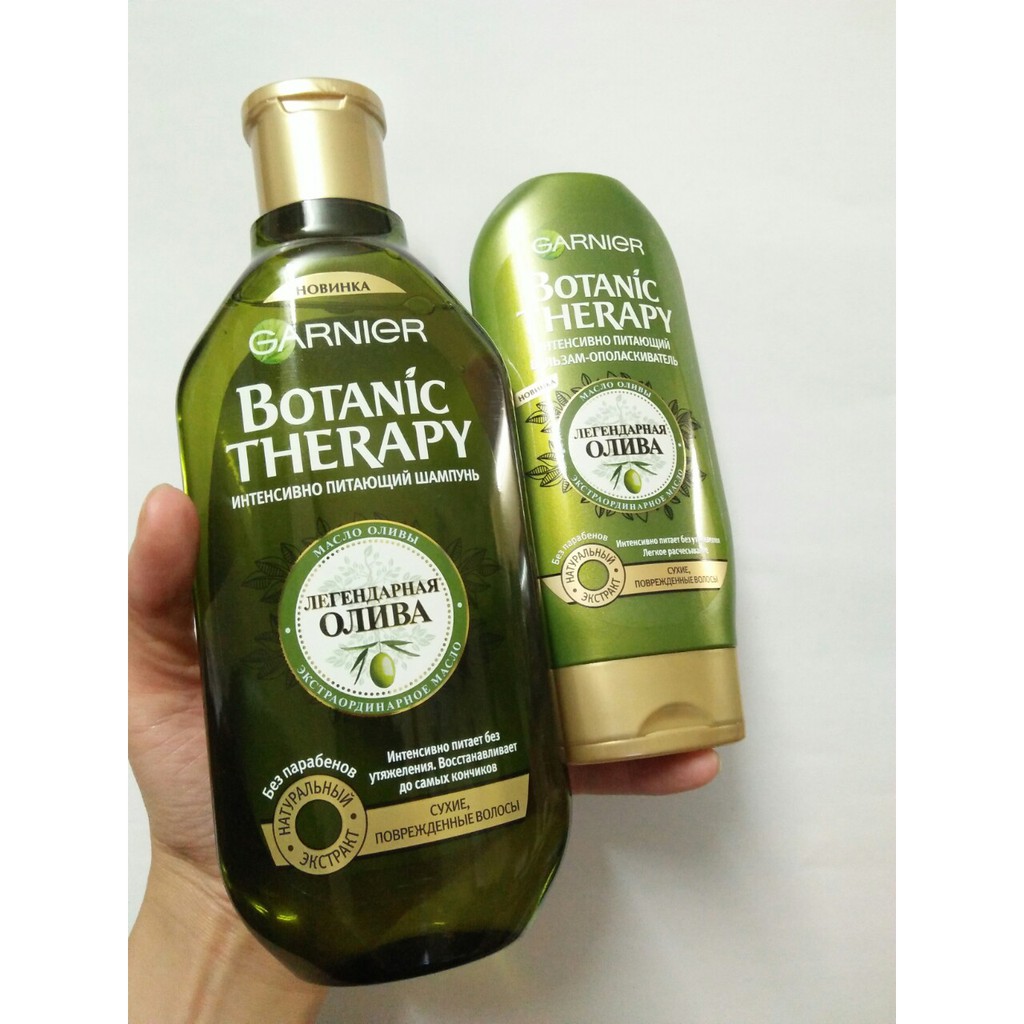 Dầu Gội, xả, ủ tóc Garnier Botanic Therapy Oliu Nga
