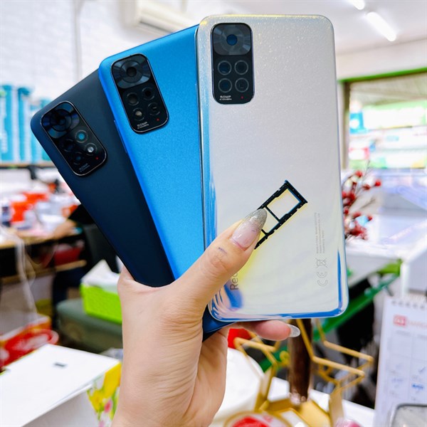 Bộ vỏ Xiaomi Redmi Note 11 4G zin mấu máy chuẩn