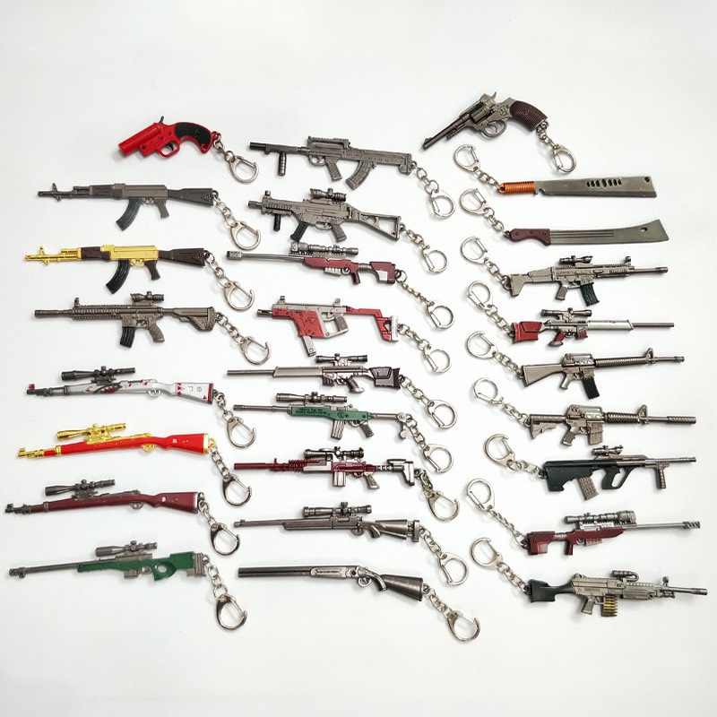 Sỉ _ Móc khoá PUBG trọn bộ ( mẫu ngẫu nhiên )