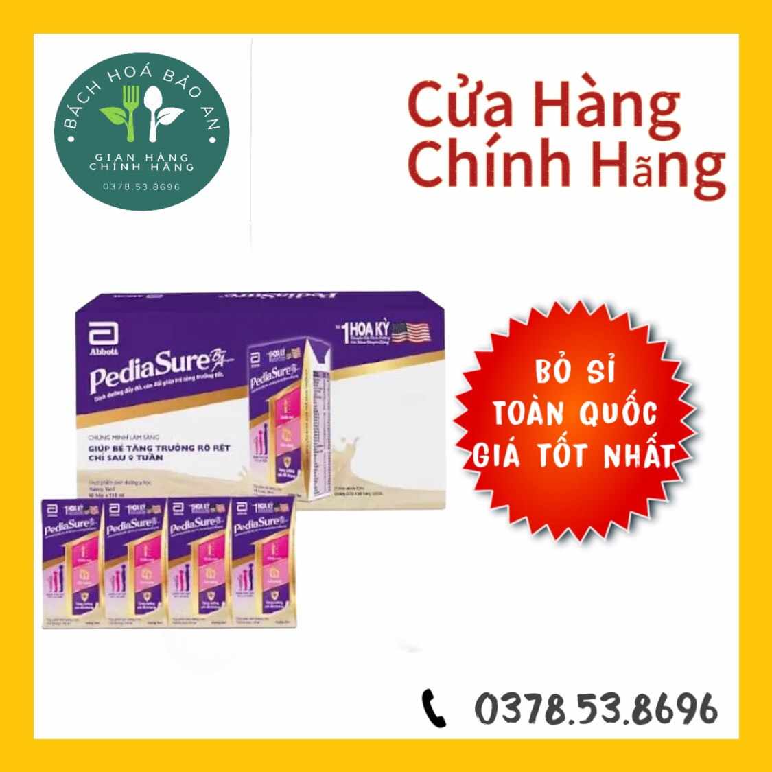 Thùng sữa Pediasure 110ml