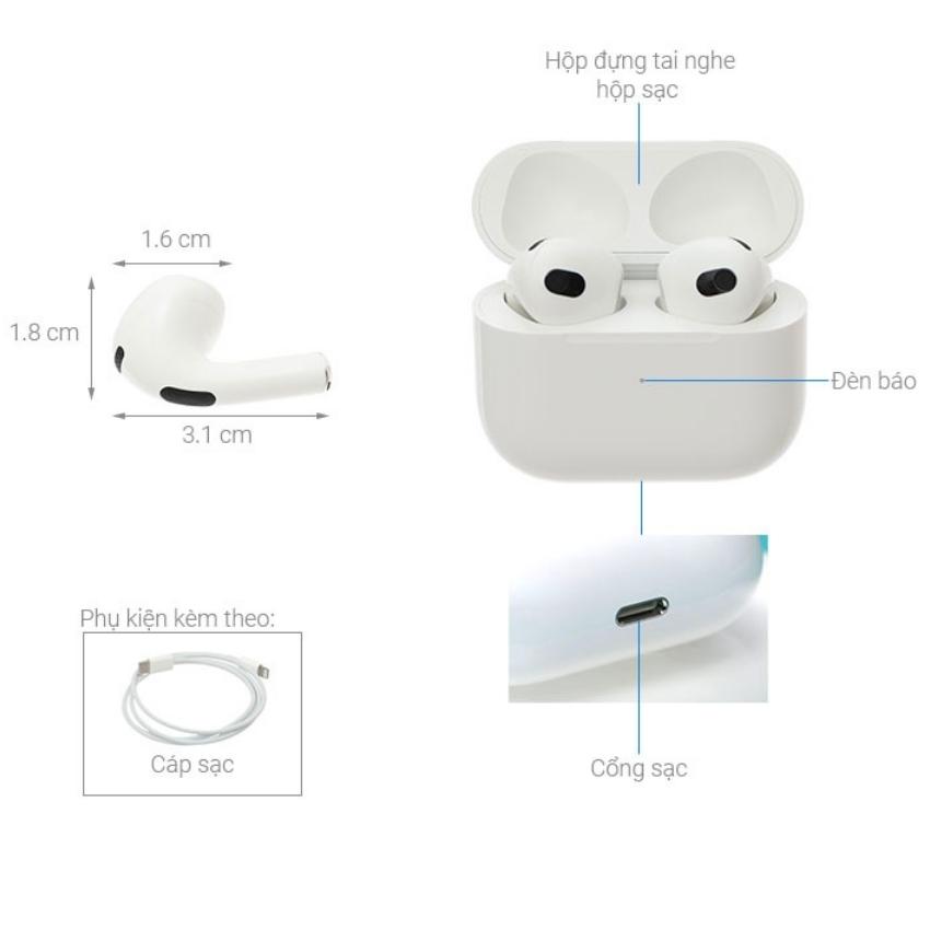 Tai Nghe Bluetooth Bản Cao cấp Bass Căng Bluetooth 5.0 Đổi tên Định vị Tai nghe không dây kết nối nhanh ổn định Bảo Hành 6 tháng