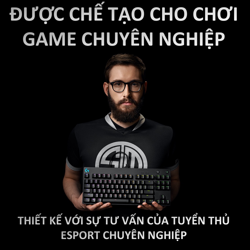 Bàn Phím Chơi Game Logitech PRO X TKL - BLACK