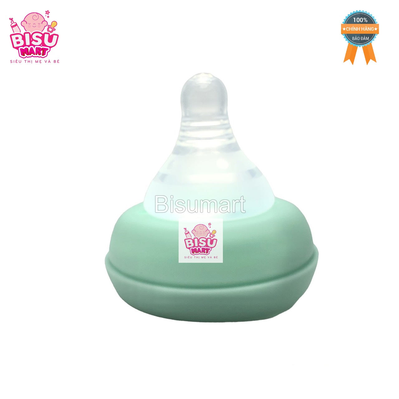 Núm vú cổ rộng silicon siêu mềm Aki Size S, M, L, Y