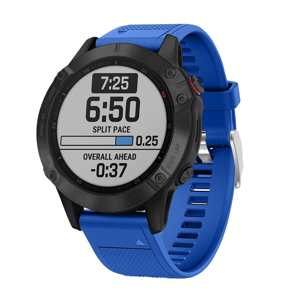 [Dây 22mm] Dây đồng hồ đeo tay bằng silicon thay thế 22mm cho Garmin Fenix 6/Fenix 5 Plus/Fenix 5/Forerunner 935/945