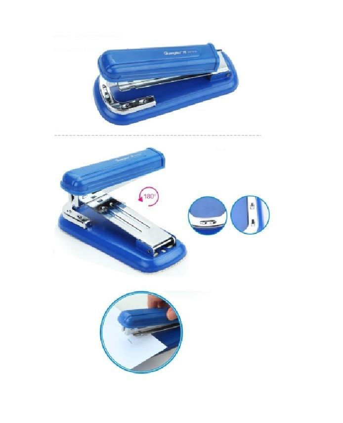 Dập ghim xoay 3 chiều deli 828