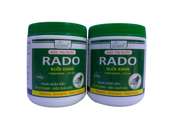Thuốc diệt ruồi hiệu quả cao Rado - HỦ 500GR