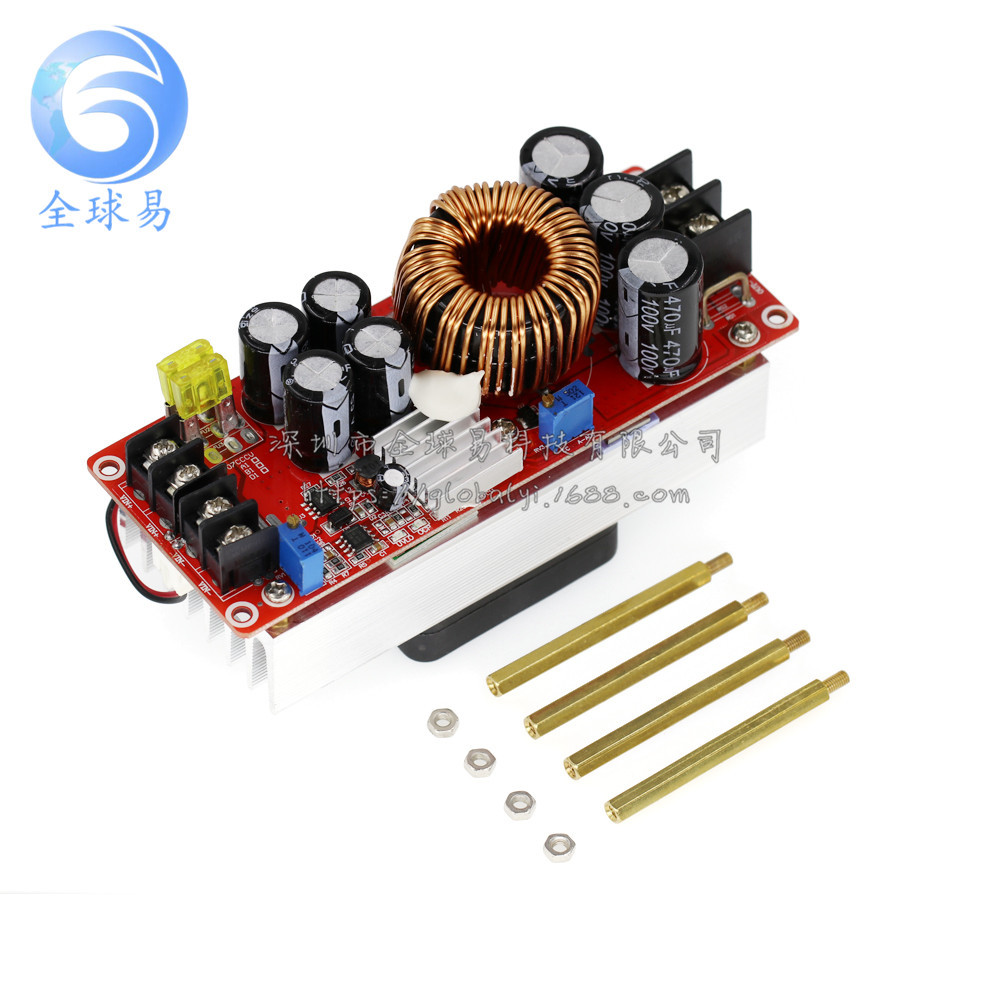 Mạch tăng áp boost 1500w 30a dc in10-60v dc out 12-90v