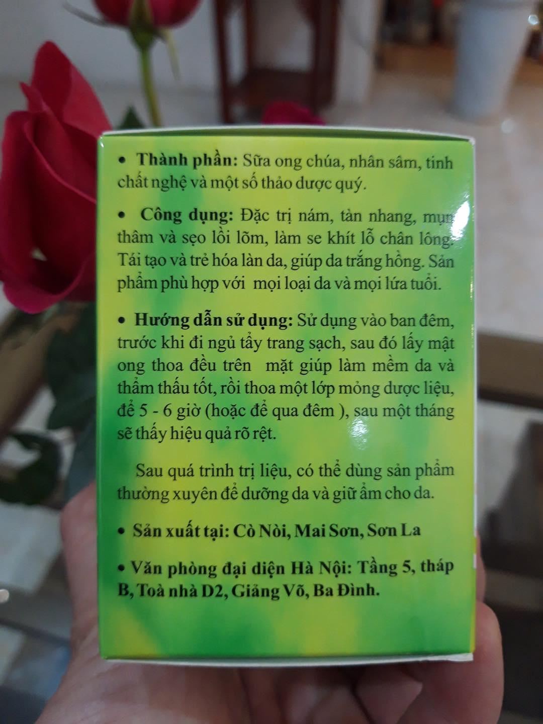 Kem gia truyền hoàng cung