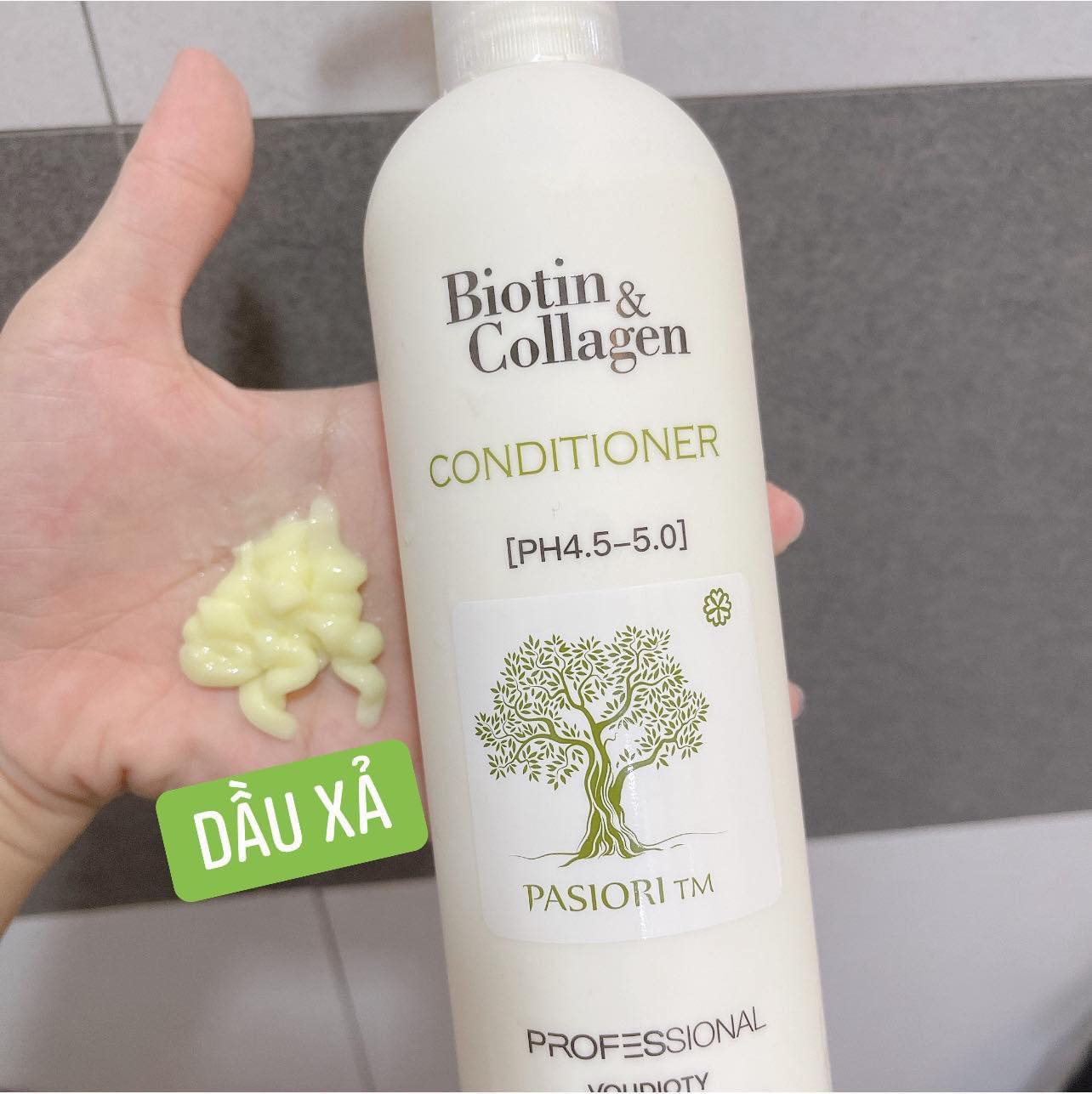 Dầu xả biotin collagen phục hồi tóc cao cấp 1000ml