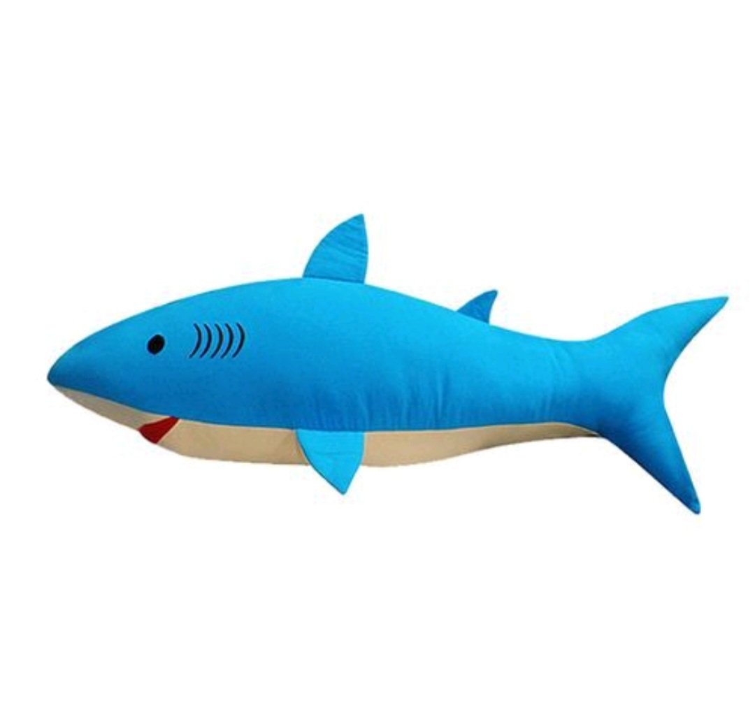 Gối ôm hình cá mập Hometex ( 70x20cm )