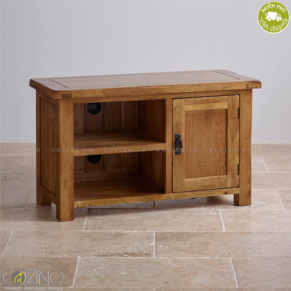 Tủ tivi Original Rustic nhỏ 1m gỗ sồi