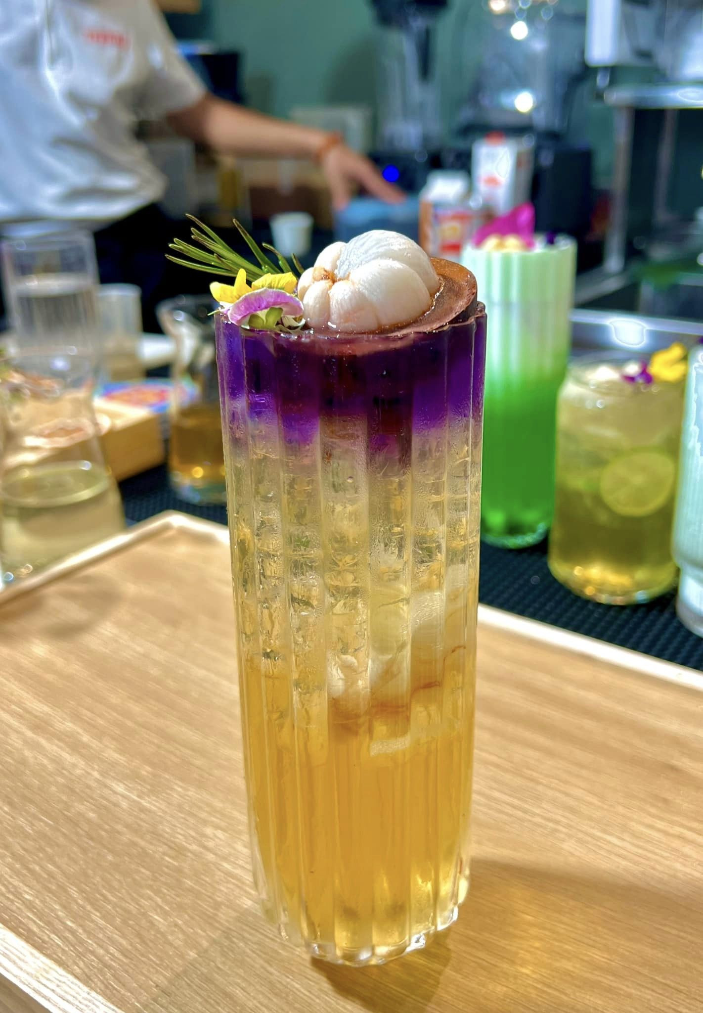 Siro măng cụt Trendy chai 830ml pha trà măng cụt thơm ngon
