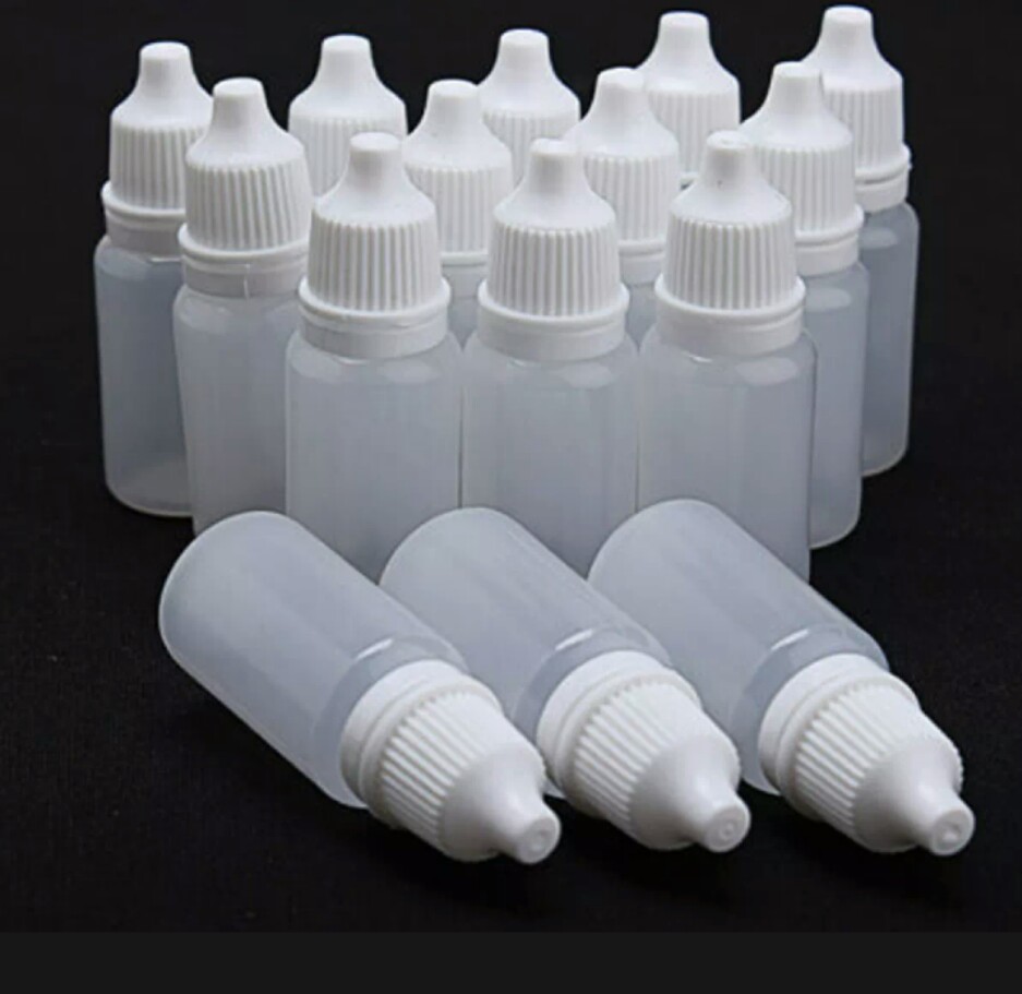 CHAI NHỰA 10ML CHIẾT CHẤT LỎNG ( CHAI NHỎ MẮT) (10 CHAI)
